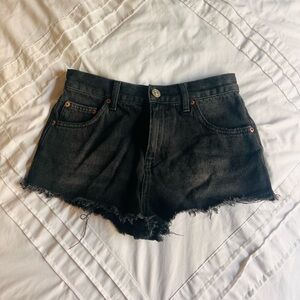 BDG women’s black jean shorts